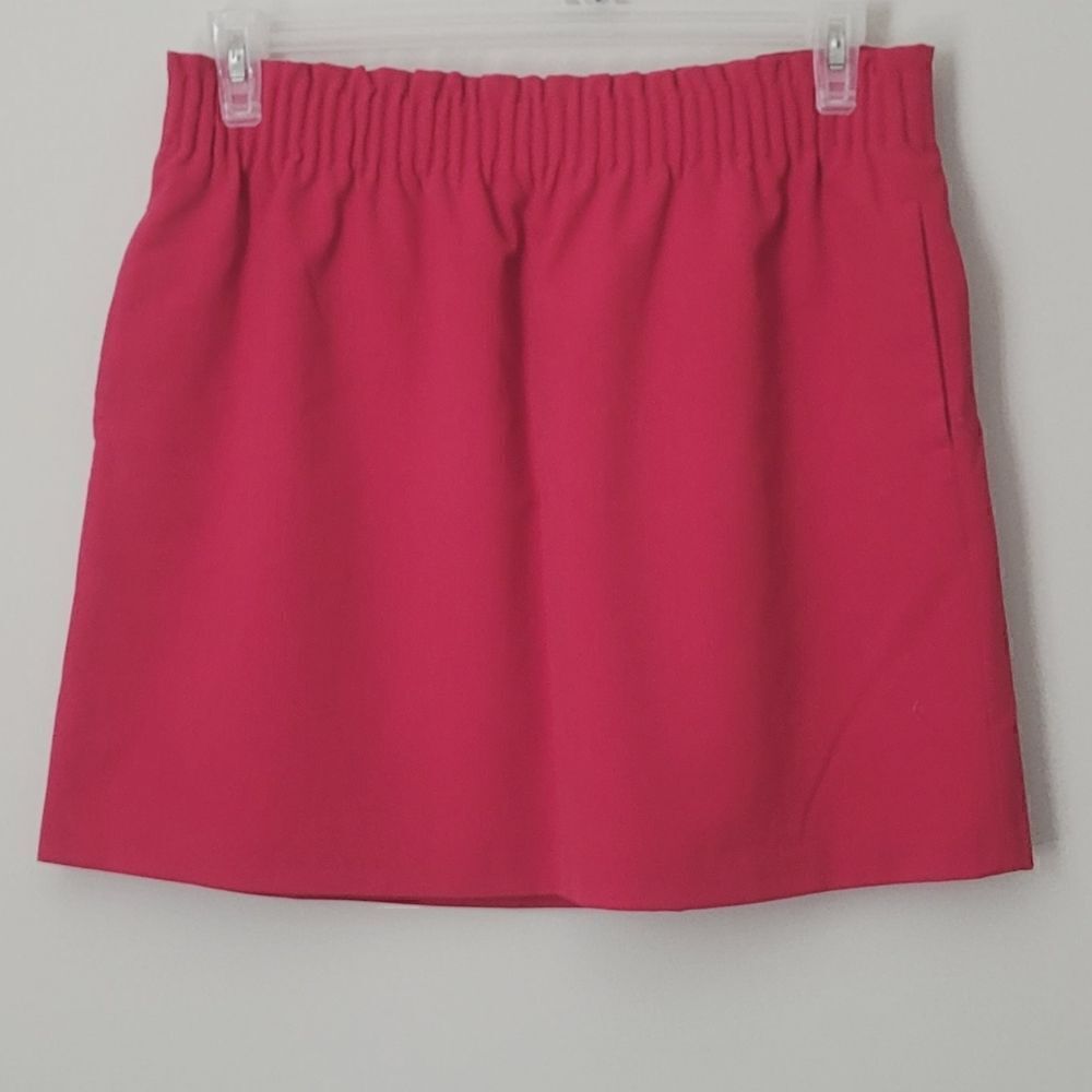 J.Crew Mercantile Sidewalk Skirt in Pinkish Red Size 12